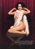 Dita von Teese shows her body in Maxim magazine