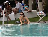 Lindsay Lohan - Running in Bikini Candids